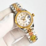 3A Factory ROLEX Datejust Replica Swiss Oyster Perpetual Lady Two Tone 28MM Replica Watch